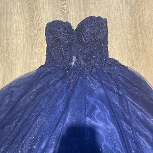 Navy Blue Grad Dress!